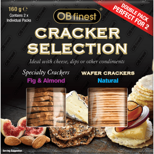 OB Finest Selection Double Pack Specialty Crackers
