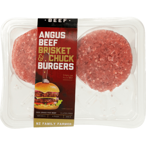 Green Meadows Angus Beef Brisket & Chuck Burgers