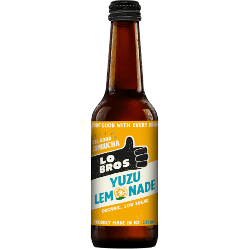 Lo Bros Yuzu Lemonade Kombucha