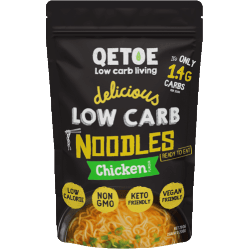 Qetoe Delicious Low Carb Noodles Chicken