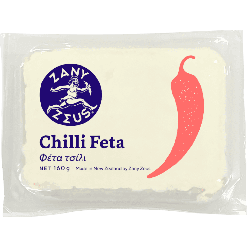 Zany Zeus Chilli Feta Cheese