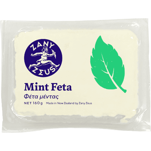 Zany Zeus Fresh Mint Feta Cheese 160 g