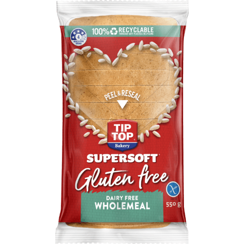 Tip Top Supersoft Gluten Free Dairy Free Wholemeal Bread