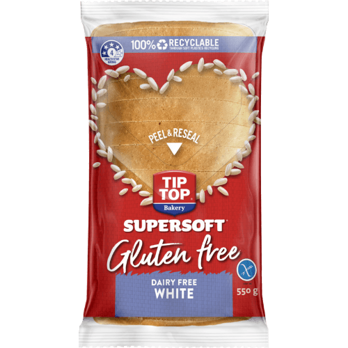 Tip Top Supersoft Gluten Free Dairy Free White Bread