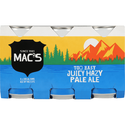 Mac's Too Easy Juicy Hazy Pale Ale Cans