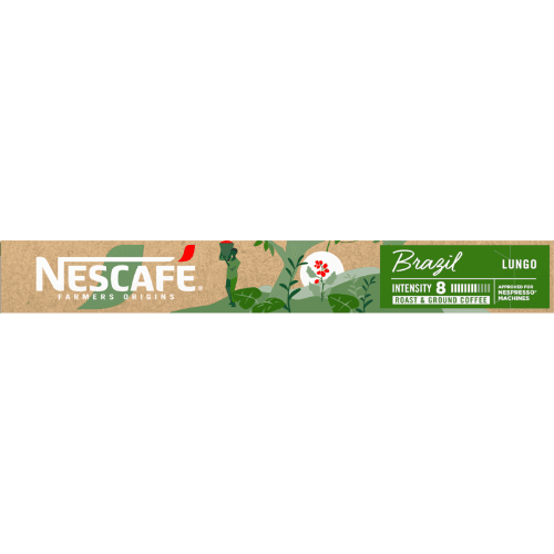 Nescafe Farmers Origins Brazil Nespresso Compatibles Coffee