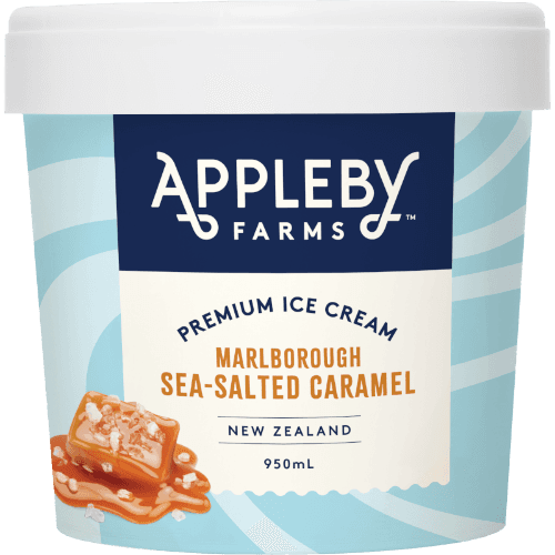 Appleby Farms Marlborough Sea Salted Caramel Premium Ice Cream