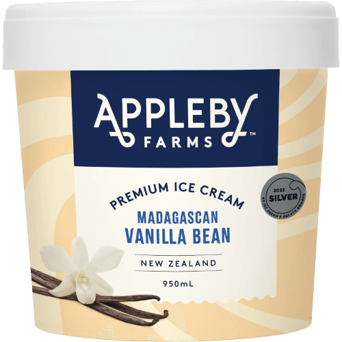 Appleby Farms Madagascan Vanilla Bean Premium Ice Cream