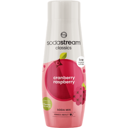 Sodastream Classics Cranberry-Raspberry Low Sugar Soda Mix
