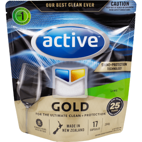 Active Gold Lime Auto Dishwash Capsules