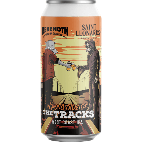 Behemoth Brewing Company x Saint Leonards Wrong Side Of The Tracks West Coast IPA 440 mL