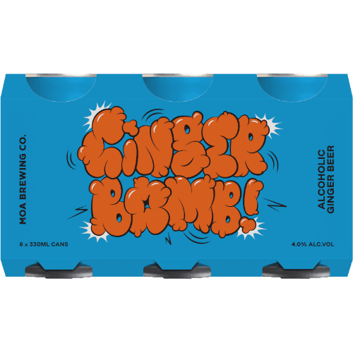 Moa Ginger Bomb! Alcoholic Ginger Beer