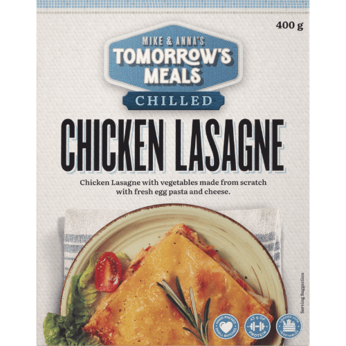 Tomorrow's Meals Chicken Lasagne