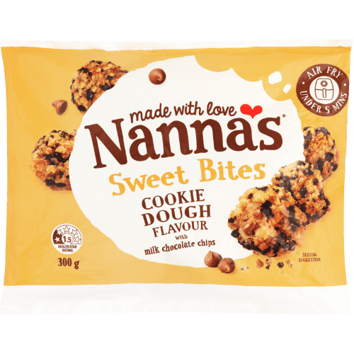 Nannas Sweet Bites Cookie Dough Flavour 300 g