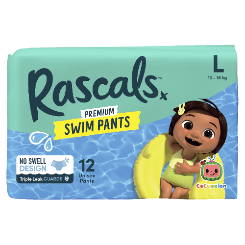 Rascals Cocomelon Premium Swim Pants Large 13-18kg