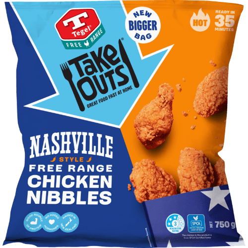 Tegel Take Outs Nashville Style Free Range Chicken Nibbles