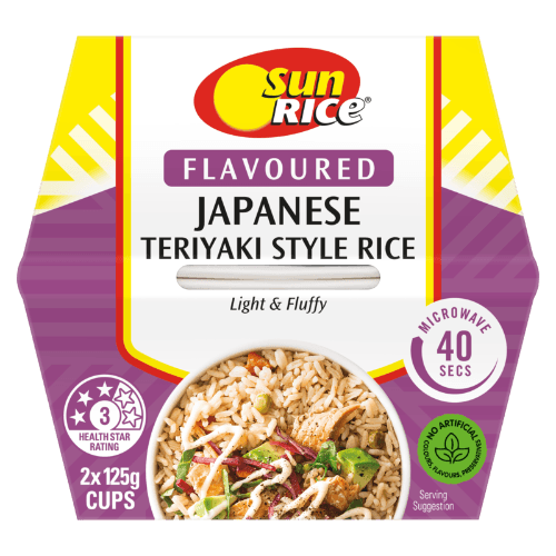SunRice Japanese Teriyaki Style Rice Cups