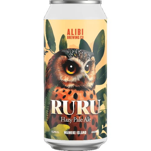 Alibi Ruru Hazy Pale Ale 440 mL