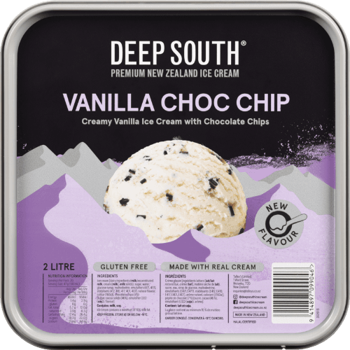 Deep South Vanilla Chocolate Chip Ice Cream