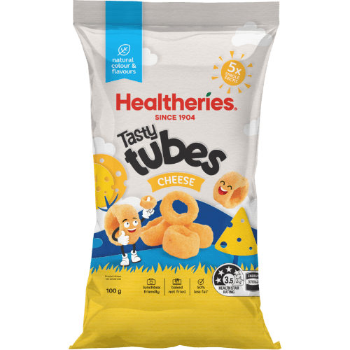 Healtheries Tasty Tubes Cheese Multipack Snack Foods