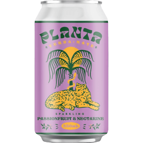 Planta Passionfruit & Nectarine Carbonated Beverages