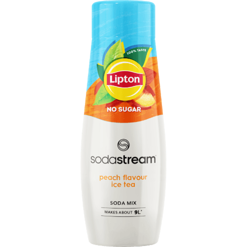 Sodastream Lipton Peach Ice Tea Low Sugar Soda Mix