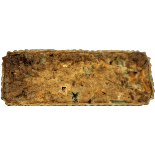 Oblong Vegetable Quiche (Made Instore)