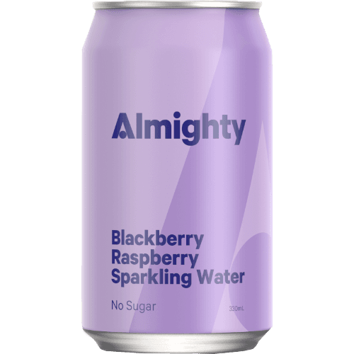 Almighty Blackberry Raspberry Sparkling Water