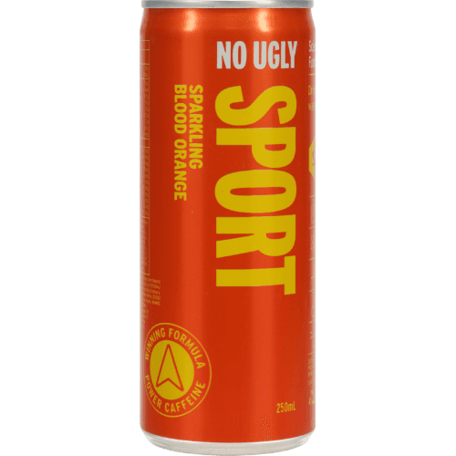 No Ugly Sport Sparkling Blood Orange Drink