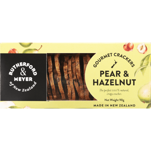 Rutherford & Meyer Pear & Hazelnut Gourmet Crackers