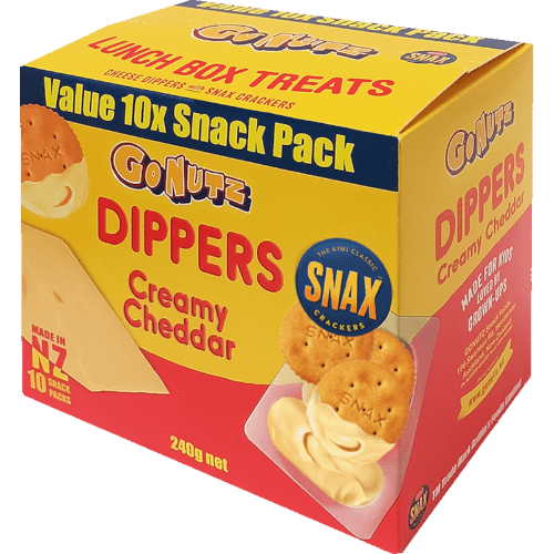 Gonutz Savoury Crackers & Creamy Cheddar Snack