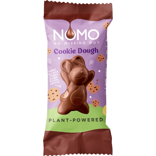 NOMO Plant-Powered Cookie Dough Chocolate Bunny