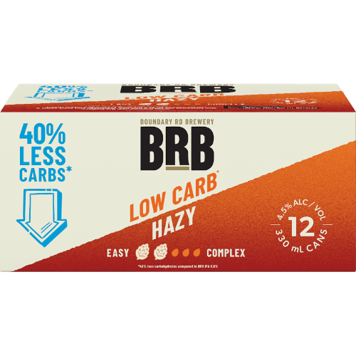 Boundary Road Brewery Low Carb Hazy Pale Ale