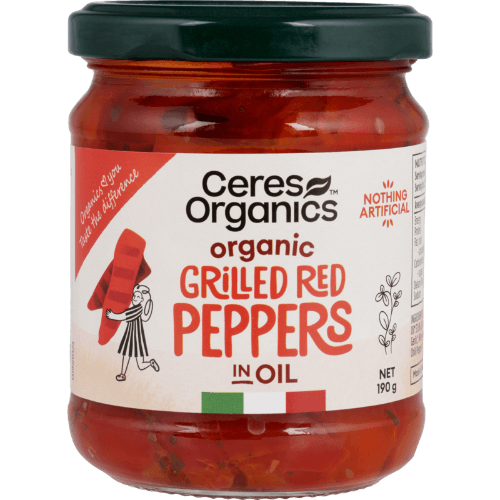 Ceres Organics Organic Grilled Red Peppers in Oil