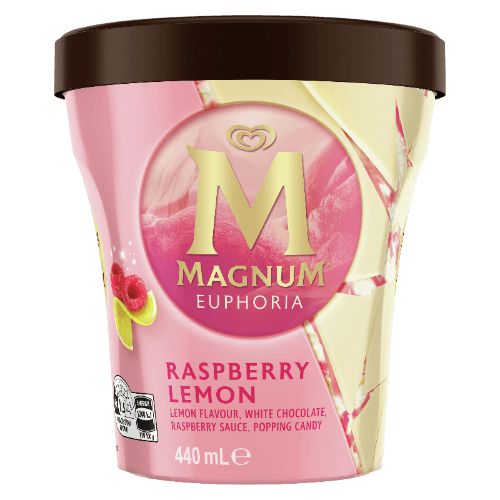 Magnum Euphoria Raspberry Lemon Ice Cream