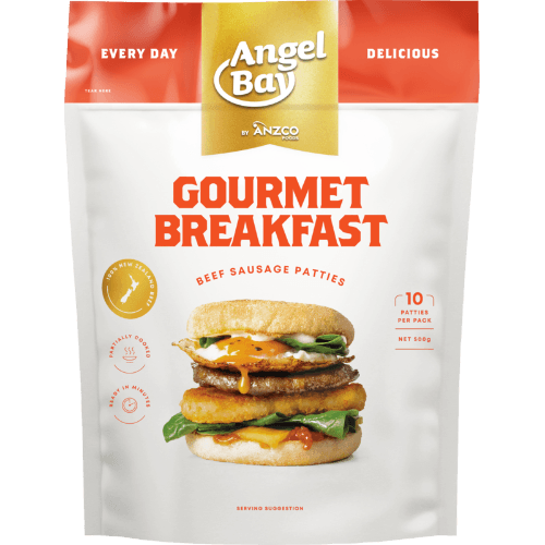 Angel Bay Gourmet Breakfast Beef Sausage Patties