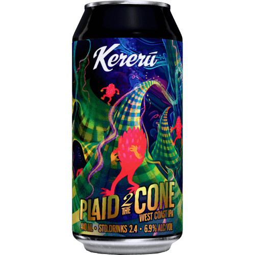 Kereru Plaid To The Cone West Coast IPA 440 mL