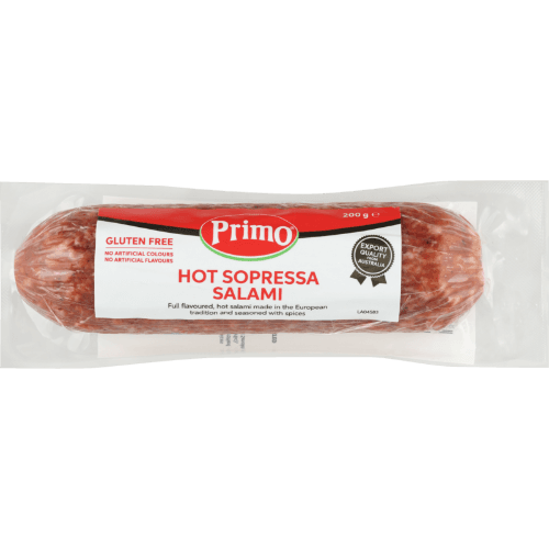 Primo Smallgoods Hot Sopressa Salami