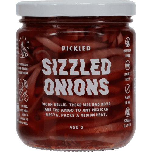 Pickled Sizzled Onions