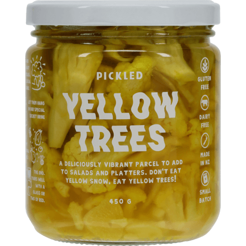 Pickled Yellow Trees Cauliflower