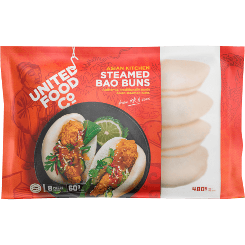 United Food Co Asian Kitchen Steamed Bao Bun