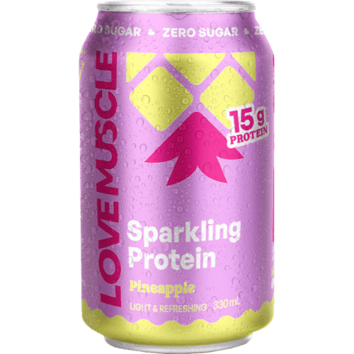 Love Muscle Sparkling Protein Pineapple Beverage