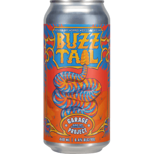 Garage Project Buzz Tail Double Dry Hopped West Coat Rye IPA 440 mL