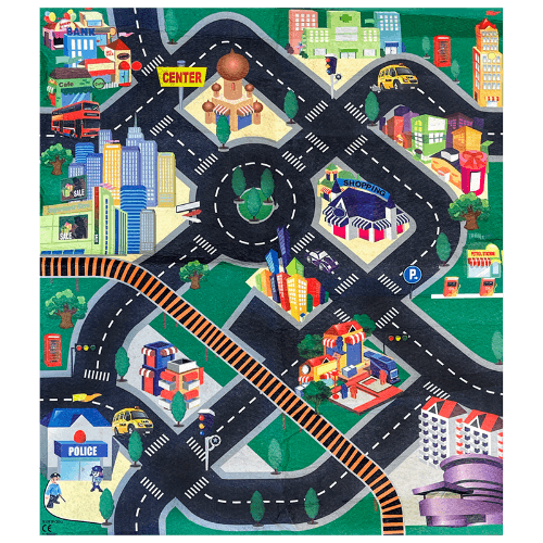RV Car Playmat