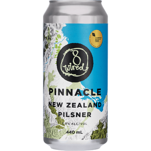 8 Wired Pinnacle NZ Pilsner