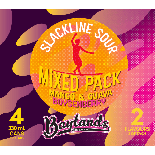 Baylands Brewery Slackline Sour Mixed 4 × 330 mL