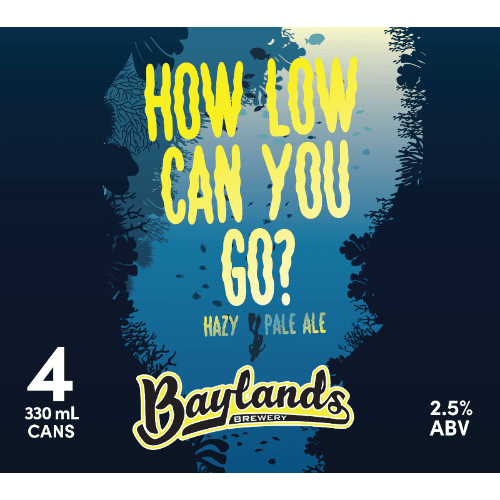 Baylands Brewery How Low Can You Go? Hazy Pale Ale