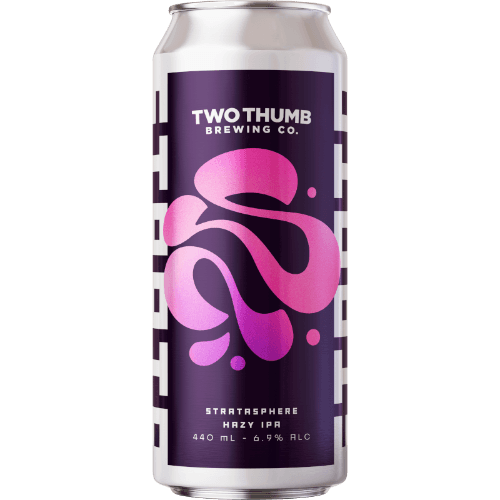 Two Thumb Brewing Co. Stratasphere Hazy IPA 440 mL