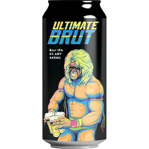 Double Vision Brewing Company Ultimate Brut IPA V2 440 mL