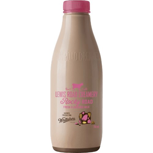 Lewis Road Creamery Flavoured Milk Rocky Road 750 mL